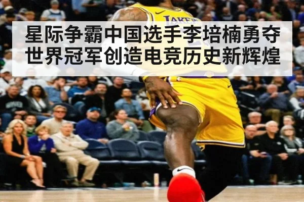星际争霸中国选手李培楠勇夺世界冠军创造电竞历史新辉煌